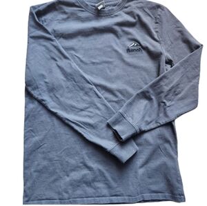 Bench Men's medium 100% cotton Gray Long Sleeve Shirt